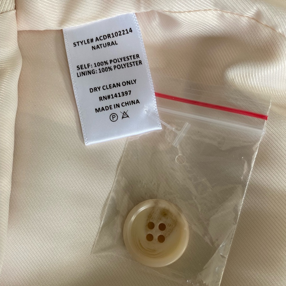 ASTR The Jacinda Dress NWT Natural Size S - Picture 9 of 15